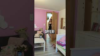 Konfetti Prank an Schwester 😂🎉 shorts [upl. by Nodnek]