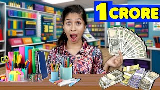 Rich Vs Poor Stationary  10000000 Stationary Challenge [upl. by Aenal]