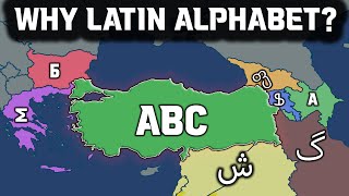 Why did Turkey adopt the Latin alphabet instead of the Arabic alphabet [upl. by Eagle619]