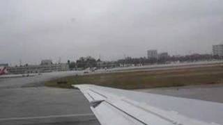 Delta Md90 Takeoff [upl. by Nosduj]