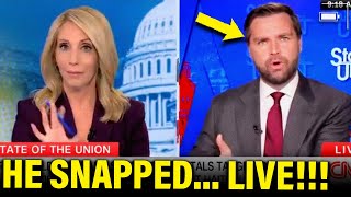 Watch Reporter’s FACE as JD Vance ADMITS to FAKING STORY [upl. by Ymme]