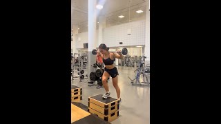 Hybrid Morning Workout  marathon training amp lifting  college student [upl. by Lewes178]