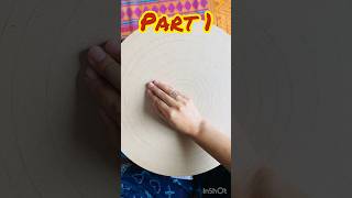 Easy lippan art 😱😱 lippan art tutorial lippanart ytshort diy mirrorwork shorts part1 easy [upl. by Schober125]