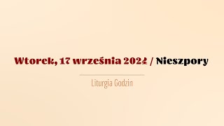 Nieszpory  17 września 2024 [upl. by Lerrad862]