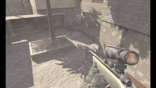 CSF Cod 4 Quick Scope Tutorial PC HD [upl. by Vladimir979]