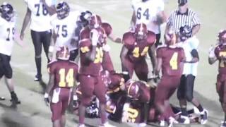 High School Football Highlights Douglas Byrd vs Overhills Part 2 [upl. by Anelaj]