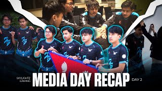 PMGC MEDIA DAY RECAP  DAY 2 VLOG  SKYLIGHTZ GAMING NEPAL [upl. by Tammi]