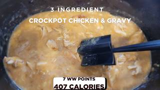 3 Ingredient Crockpot Chicken That Will BLOW Your Mind [upl. by Derman]