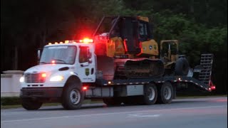 Florida Forest Service Bunnell 30 31 Responding [upl. by Naanac]