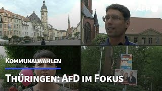 Kommunalwahlen in Thüringen AfD im Fokus  AFP [upl. by Ttelrats359]