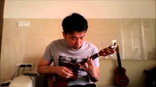 くじら山ボッサ UKULELE SOLO 20140413 [upl. by Epilif]