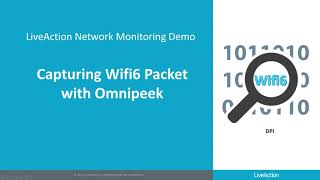 Capturing Wifi6 Packet with Omnipeek [upl. by Eidnil296]