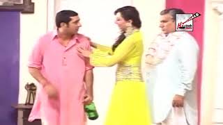 SHARABI ZAFRI KHAN NASIR CHANUTI  LATEST COMEDY STAGE DRAMA CLIP  HITECH PAKISTANI [upl. by Yelrebma745]