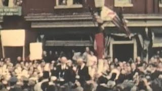 Inglima Family Home Movies Part 1 Dwight D Eisenhower visits Gettysburg PA [upl. by Ailaroc255]