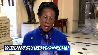 US Rep Sheila Jackson Lee announces pancreatic cancer diagnosis [upl. by Eelyahs586]