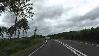 Driving On The A44 From Pinvin Pershore To Spetchley Worcester Worcestershire England [upl. by Gaige128]