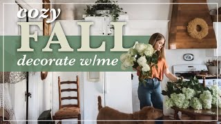 Cozy Fall Decorate With Me [upl. by Houston266]