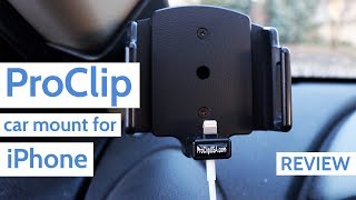 ProClip iPhone Car Mount Review [upl. by Oaks988]