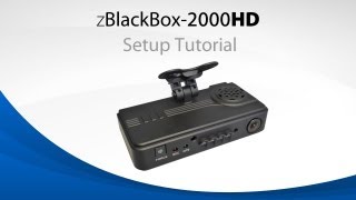 zBlackBox2000HD Dual Channel Dash Cam Tutorial Video [upl. by Cirdla873]