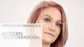 HowTo Rose Gold Hair with Modern MultiDimensional Toning [upl. by Sophronia]