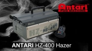 ANTARI HZ400 Hazer with timer controller [upl. by Aihsar402]