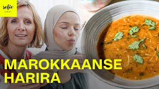 Harira soep van Wissam  authentiek Marokkaans recept 🍲  Sofie Dumont [upl. by Zebedee372]