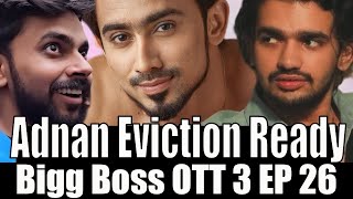 Shocking Adnaan Shaikh Eviction Bigg Boss OTT Day 26 [upl. by Ruggiero200]