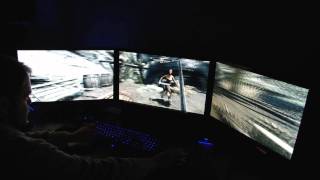 Elder Scrolls V Skyrim Multiple Monitors [upl. by Hodgkinson]