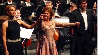 Edita Gruberová  Elina Garancha  Jose Cura Norma act1 trio [upl. by Tigram]