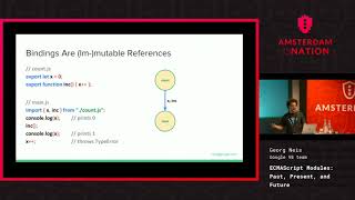 ECMAScript Modules Past Present and Future  Georg Neis [upl. by Anisamoht253]
