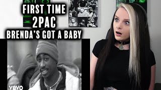 FIRST TIME Listening to 2PAC  Brendas Got A Baby REACTION [upl. by Tarra]