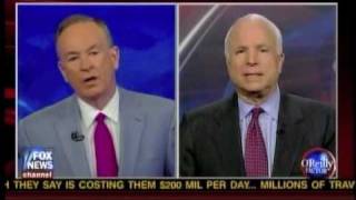 Senator McCain on The Bill OReilly Show [upl. by Marybelle625]