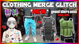 NEW Super Easy Clothing Merge Glitch Workaround To Make Modded Outfits In GTA 5 Online [upl. by Eymaj]