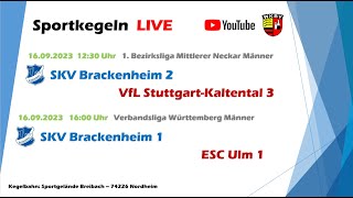 SKV Brackenheim 2  VfL StuttgartKaltental 3 1 Bezirksliga MN Männer [upl. by Kimura]