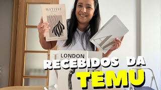 RECEBIDO DA TEMU LIVROS DECORATIVOS temu temuhauls [upl. by Aime]