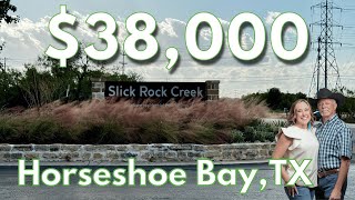 38000 LOT FOR SALE  TBD LT 23013 Far West Horseshoe Bay TX [upl. by Rapsag145]