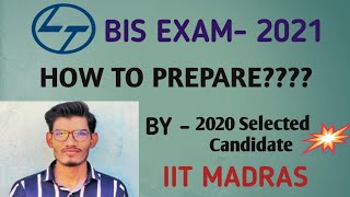 LampT BIS 2021  how to prepare for lampt bis exam  by selected candidate in iit madras lamptbis lampt [upl. by Enogitna]