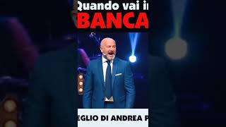 Andrea Pucci quando va in banca viewsviralvideosubsubscribersgrow TheTopComicsOficial [upl. by Llegna450]