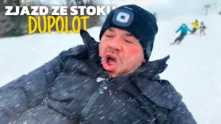 EKSTREMALNY ZJAZD ZE STOKU  PatecWariatec [upl. by Jehovah]