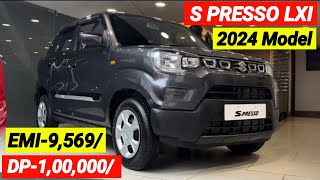 2024 Maruti Suzuki S Presso LXI On Road Price। Maruti S Presso LXI। Down payment।loan Emi finance [upl. by Hurd632]