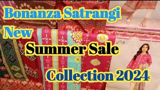 Bonanza Satrangi New Summer Exciting Sale CollectionBonanza Satrangi Sale Collection 2024 [upl. by Delamare]