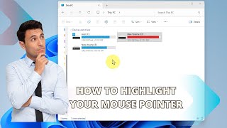 How to Highlight Your Mouse Pointer in Windows 11 [upl. by Aggappe140]