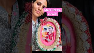 Meri Life ki Sachai☹️  How to make a homemade photo frame  Ghamu Saran shorts handmade [upl. by Blondy]