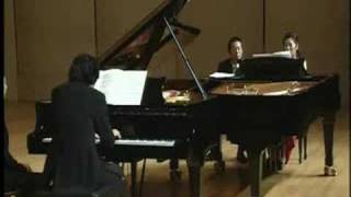 Arensky  Suite for Two Pianos op15 part 1 [upl. by Ilonka]