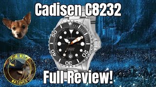 Cadisen C8232 Aqua Diver Automatic Watch Review [upl. by Peterson608]