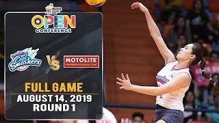 Creamline vs Motolite  August 14 2019  Full Game  1st Set  PVL2019 [upl. by Bram]