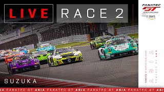 LIVE  Race 2  Suzuka  Fanatec GT Asia 2024 [upl. by Luz]