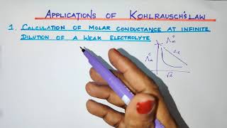 EC8Applications of Kohlrauschs LawElectrochemistryTN 12th STD Explanation in TAMIL Vol 2 Unit 9 [upl. by Ephraim]