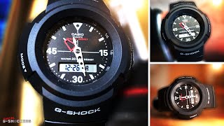 Casio GShock AnalogDigital AW500 Revival  AW500E1E [upl. by Yrffoeg]