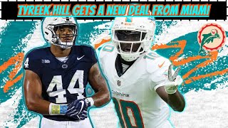 Miami Dolphins Training Camp Practice Day 9  Tyreek Hill Restructured [upl. by Aicilaanna]